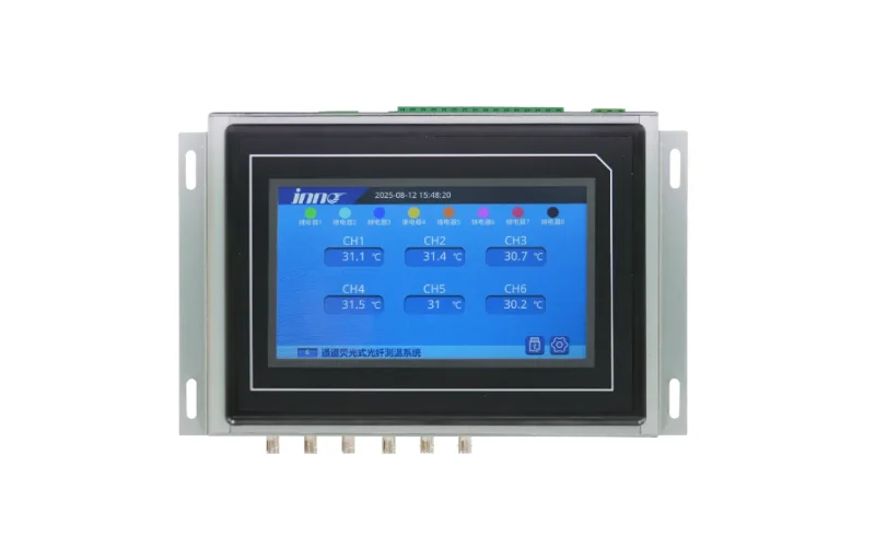 Fiber Optic Temperature Display Integrated Host