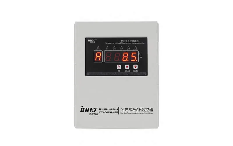 Fluorescent Fiber Optic Temperature Monitoring and Control System