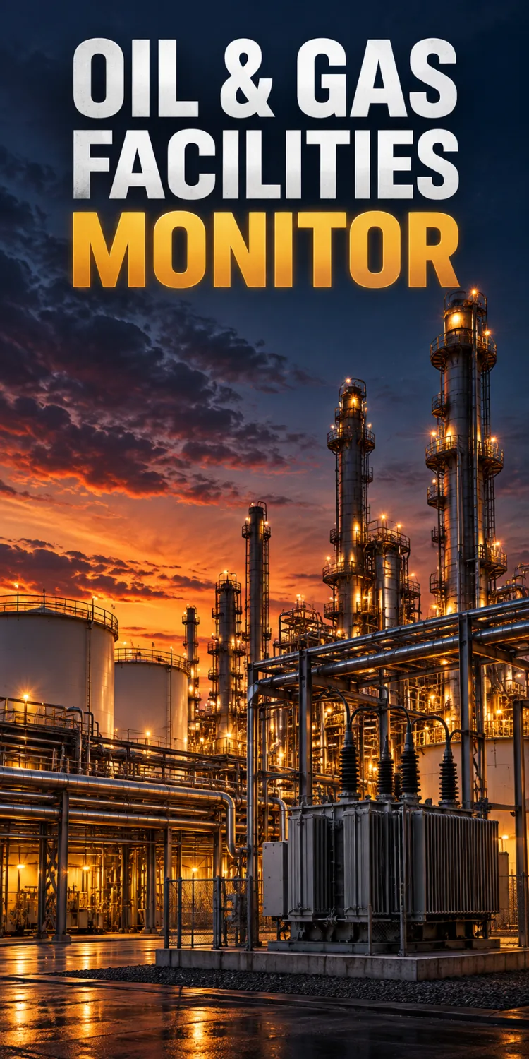 What Electrical Conditions Should Oil & Gas Facilities Monitor?