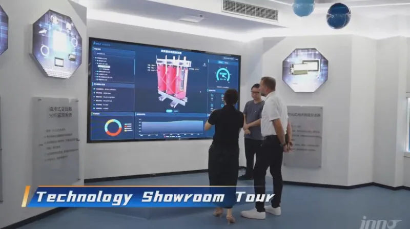 International customer visit and transformer monitoring technical discussion at INNOFZ