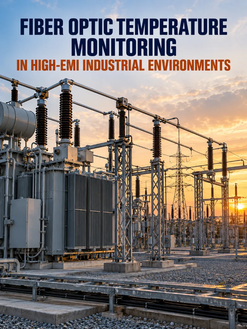 Fiber Optic Temperature Monitoring in High-EMI Industrial Environments