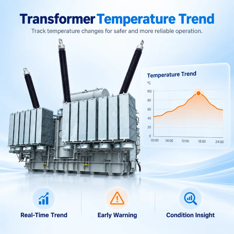 Track GSU Winding Temperature Under Generator Load